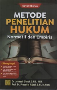 Image of Metode penelitian hukum normatif dan empiris ed.2