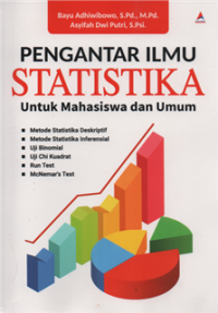Image of Pengantar ilmu statistika untuk mahasiswa dan umum