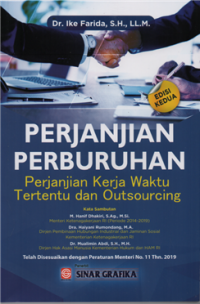 Image of Perjanjian perburuhan : perjanjian kerja waktu tertentu dan outsourcing