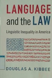 Image of Language and the law