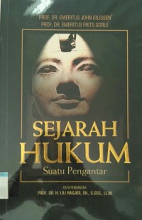 Image of Sejarah hukum suatu pengantar