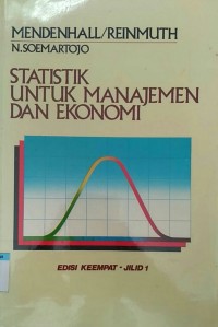 Image of Statistik untuk manajemen dan ekonomi ed.4 jil 1