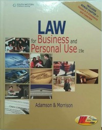 Image of Law for business and personal use 19e
