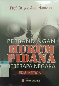 Image of Perbandingan Hukum Pidana Beberapa Negara (Edisi Ketiga)