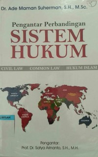 Image of PENGANTAR PERBANDINGAN SISTEM HUKUM