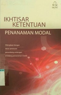 Image of Iktisar Ketentuan Penanaman Modal
