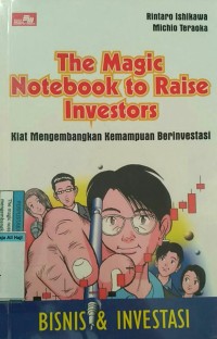 Image of THE MAGIC NOTEBOOK TO RAISE INVESTORS