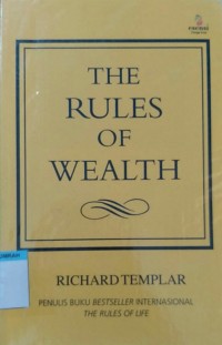 Image of THE RULES OF WEALTH