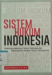 Image of SISTEM HUKUM INDONESIA