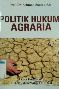 Image of Politik hukum agraria
