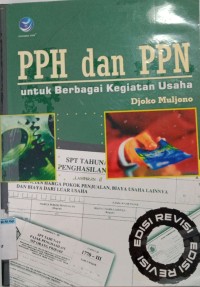 Image of PPH dan PPN Untuk Berbagai Kegiatan Usaha