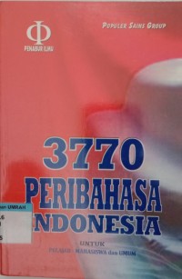 Image of 3770 Peribahasa Indonesia