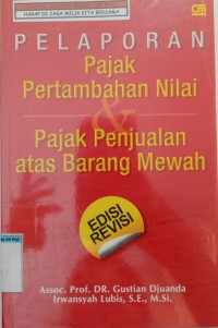 Image of Pelaporan pajak pertambahan nilai pajak penjualan atas barang mewah