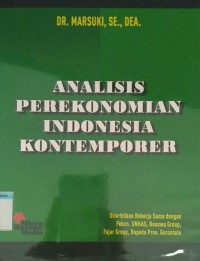 Image of ANALISIS PEREKONOMIAN INDONESIA KONTEMPORER
