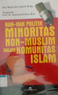 Image of HAK-HAK POLITIK MINORITAS NON MUSLIM DALAM KOMUNITAS ISLAM
