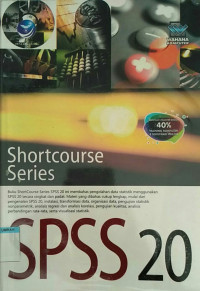 Image of Spss 20 shortcourse series