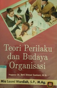 Image of Teori perilaku dan budaya organisasi