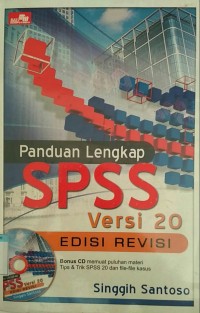 Image of Panduan Lengkap SPSS Versi 20 Edisi Revisi