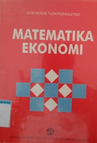 Image of Matematika ekonomi