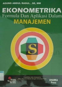 Image of EKONOMETRIKA FORMULA DAN APLIKASI DALAM MANAJEMEN