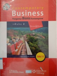 Image of CONTEMPORARY BUSINESS PENGANTAR BISNIS KONTEMPORER BUKU 2