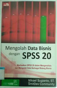 Image of MENGOLAH DATA BISNIS DENGAN SPSS 20