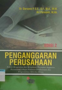 Image of Penganggaran perusahaan