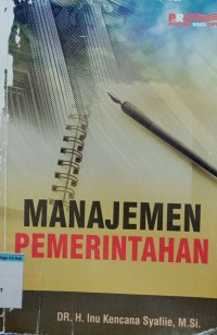 Image of Manajemen pemerintahan