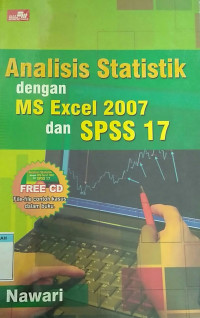 Image of Analisis statistik dengan MS Exel 2007 dan SPSS 17