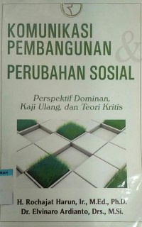Image of Komunikasi pembangunan perubahan sosial