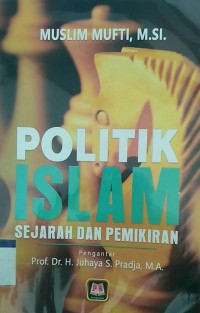 Image of Politik islam sejarah dan pemikiran