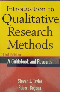 Image of INTRODCTION QUALITATIVE RESEARCH METHODS