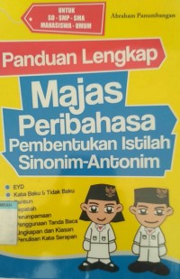 Image of Majas peribahasa pembentukan istilah sinonim-antonim