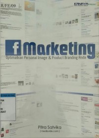 Image of FACEBOOK MARKETING OPTIMALKAN PERSONAL IMAGE & PRODUK BRANDING ANDA