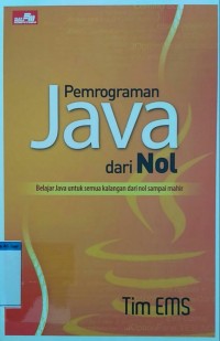 Image of Pemrograman java dari nol