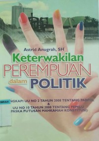 Image of Keterwakilan perempuan dalam politik