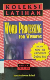 Image of Word Processing for Windows