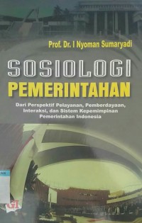 Image of Sosiologi pemerintahan