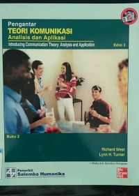 Image of PENGANTAR TEORI KOMUNIKASI ANALISIS DAN APLIKASI
