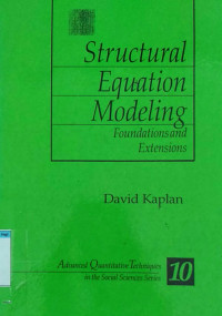Image of Structural equation modeling foundations and extensions