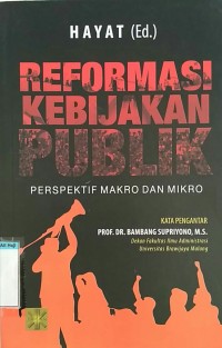 Image of REFORMASI KEBIJAKAN PUBLIK