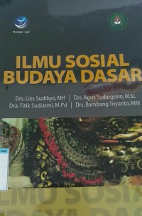Image of ILMU SOSIAL BUDAYA DASAR