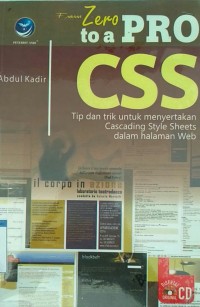 Image of FROM ZERO TO BE A PRO: CSS