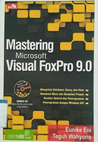 Image of MAstering Microsoft Visual FoxPro 9.0