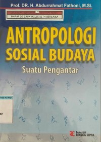 Image of Antropologi sosial budaya