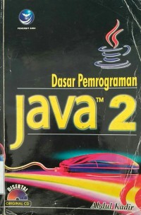Image of DASAR PEMROGRAMAN JAVA TM 2