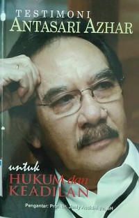 Image of Testimoni antasari azhar untuk hukum dan keadilan