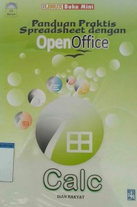 Image of Panduan praktis spreadsheet dengan open office calc