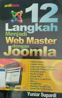 Image of 12 Langkah menjadi web master dengan joomla
