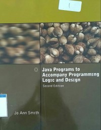 Image of Java programs to accompany programming logic and design